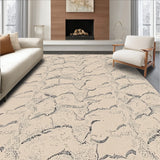 Contemporary Spotted Stylish Cowhide Inspired(Beige)