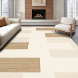 Solid Light Brown Weatherproof Beige Accent(Beige)