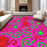 Festive Cat with Multicolored Light(Pink)