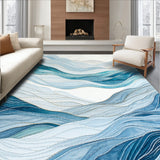 Arctic Frost Textured Ripple Weave(Blue)
