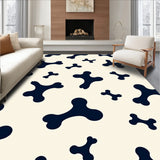 Dog Bone Motif Entry with Dirt Trapping (Beige)