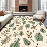 Seasonal Pine Branch Festive Textile(Ivory)