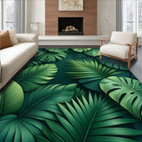 Charming Tropical Leaf Aesthetic(Green)