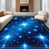 Charming Radiant Starburst Design(Blue)