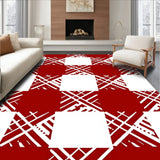 Buffalo Plaid Farmhouse Lattice Holiday(Red)