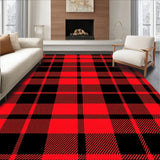Holiday Tartan Crosshatch Cabin Festive Winter(Red)