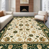 Classic Elegant Leafy Symmetrical Design(Ivory)
