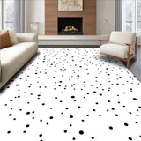 Avant Garde Speckled Stylish Retro Chic Luxury(Black)