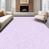 Luxurious Blossom Petal Spiral Decorative Touch Accent(Lilac)