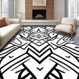 Chevron Design Low Profile with Bottom(Black)