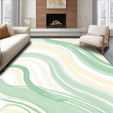 Brushstroke Impasto Texture Canvas Artistry(Green)