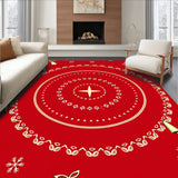 Elegant Jingling Symphony Half Moon Greeting Portal Accessory(Red)