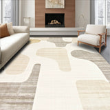 Frenshe Interiors by Ashley Tisdale Maru Modern Abstract Area(Beige)