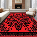 Heritage Damask Spiral Artistry(Red)