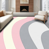 Minimalist Drift Featuring Hazy Ombre Waves(Pink)