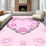 Charming Kawaii Shaped with Playful Floral Embellishments(Pink)