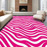 Retro Chevron Waves Graphic Contemporary (Pink) - ODIKA