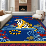 Artistic Multicolor Wildlife Design(Blue)