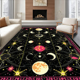 Chic Moonlit Abstract Design(Black)