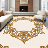 Elegant Medallion Rosette Swirl (Gold) - ODIKA