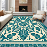 Elegant Botanical Damask Symphony Artisan(Beige)