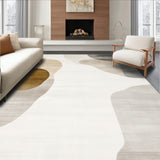 Kitchen Mats for Floor with Rubber Backing Beige Grey(Beige)