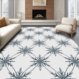 Frosty Winter Wonderland Snowflake Crystal Lattice(White)