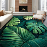 Quirky Green Plant Motif Design(Green)