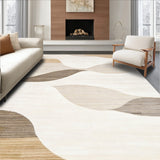 Beige/White Abstract(Beige)