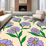Enchanted Petal Interlocking Bloom Design(Beige)