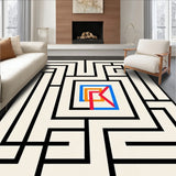 Minimalist Abstract Maze Concept(Black)