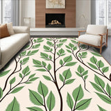 Elegant Botanical Meadow Tapestry Accent (Green) - ODIKA