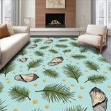 Merry Nautical Shells and Pine Sprig Composition(Beige)