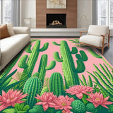 Vibrant Earthy Toned Floral Geometry(Green)