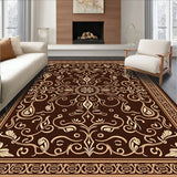 Elegant Paisley Swirl Traditional Decorative(Brown)
