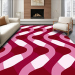 Modern Interlocking with Dynamic Gradient Accents (Pink) - ODIKA