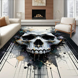 Chic Minimalist Skull Composition(Black)