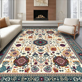 Boho Inspired Abstract Multi Color(Ivory)