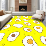 Playful Cartoon Egg Motif(Yellow)