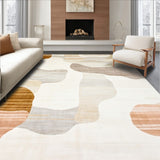 Contemporary with Abstract Lines and Neutral Contrast(Beige)