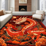 Enchanting Fantasy Realm Motif(Red)