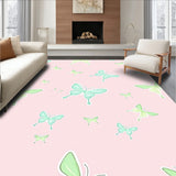Enchanted Flutter with Delicate Silhouettes(Pink)