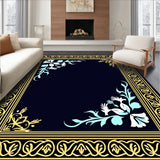 Art Nouveau Inspired Garden with Curved Leafy (Gold)