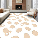 Abstract Animal Inspired Design with Pale Taupe Spots(Beige)