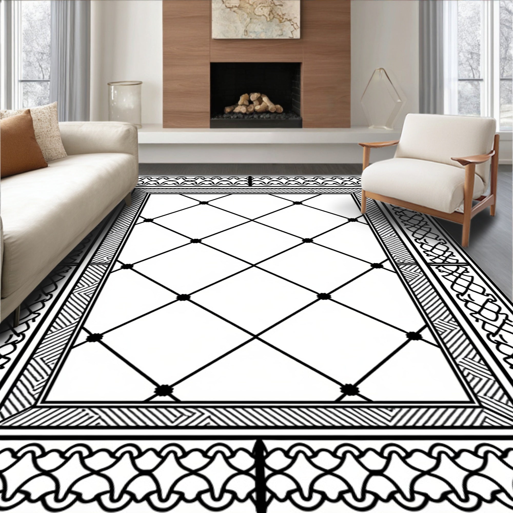 Crosshatch Luxe Ancestral Jewel Masterwork (Black) - ODIKA