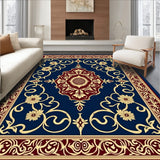 Vintage Floral Damask Artisan (Blue)