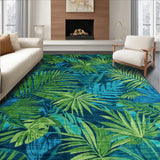 Vibrant Boho Botanical Aesthetic(Blue)