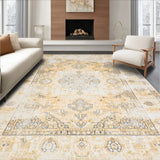 Timeworn Medallion Beige Vintage Inspired(Beige)