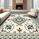 Heritage Mosaic Interwoven Lattice Scroll Pastoral Symphony(Green)