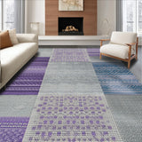Ultra Soft Area Rug, Non Slip, Stain Resistant, Washable Area Rugs for Living Room, Bedroom, Kids Playroom Non-Shedding(Gray)